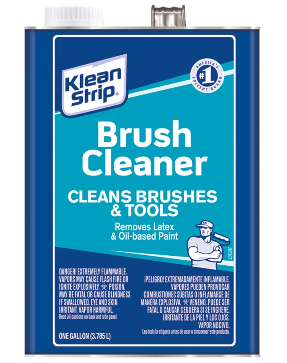Klean Strip GKBC120 Brush Cleaner, 1 Gallon