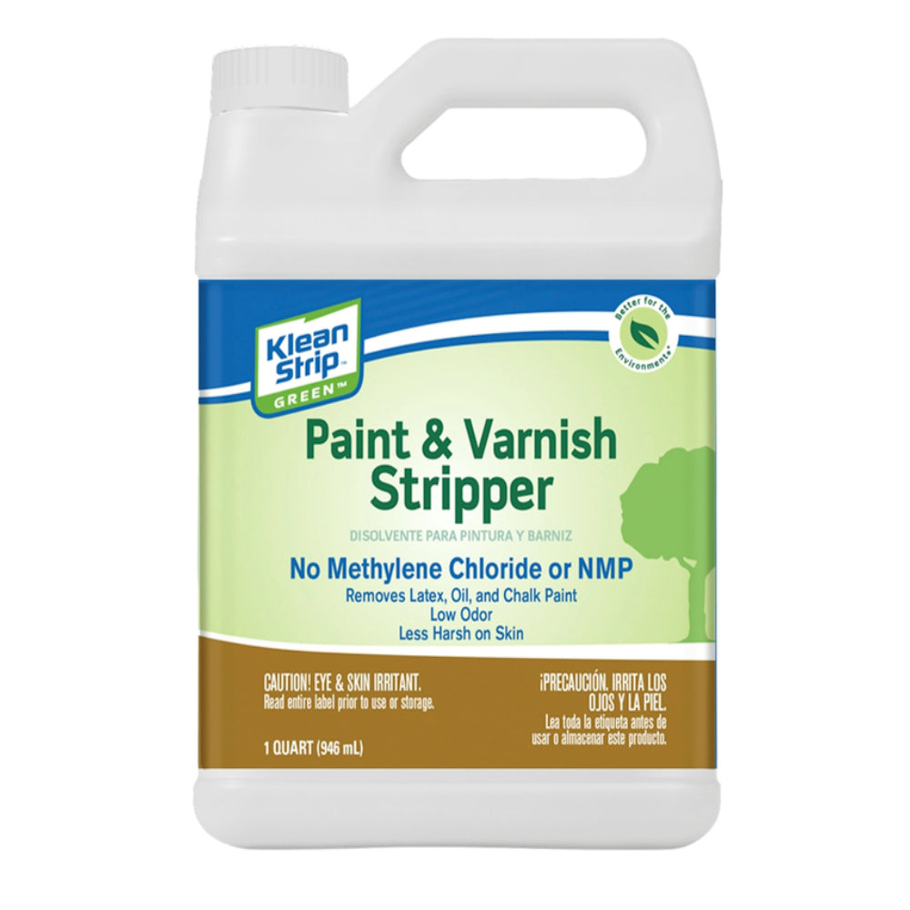 Klean-Strip QKGS75023 Green Paint and Varnish Stripper, 1 Quart