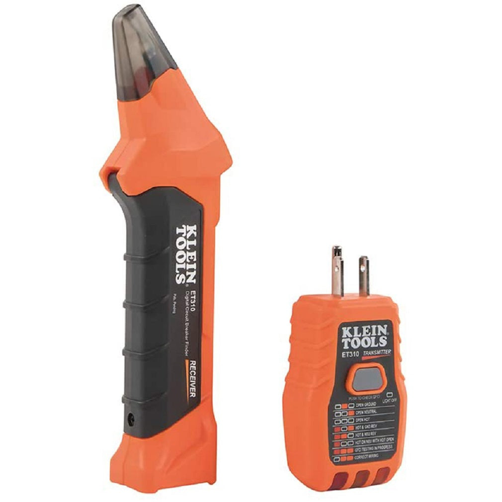 Klein Tools ET310 Digital Circuit Breaker Tester, Black/Orange