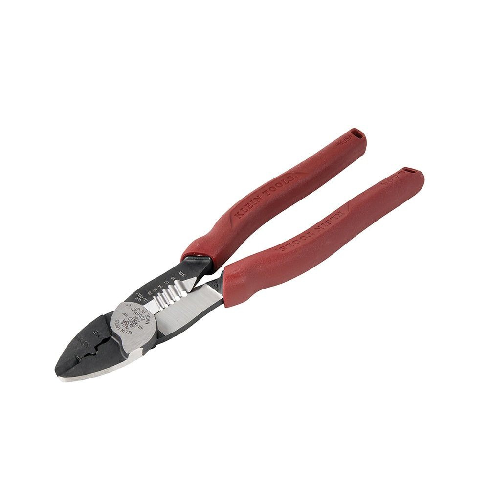 Klein Tools 2005N Wire Crimper/Cutter/Stripper, Red