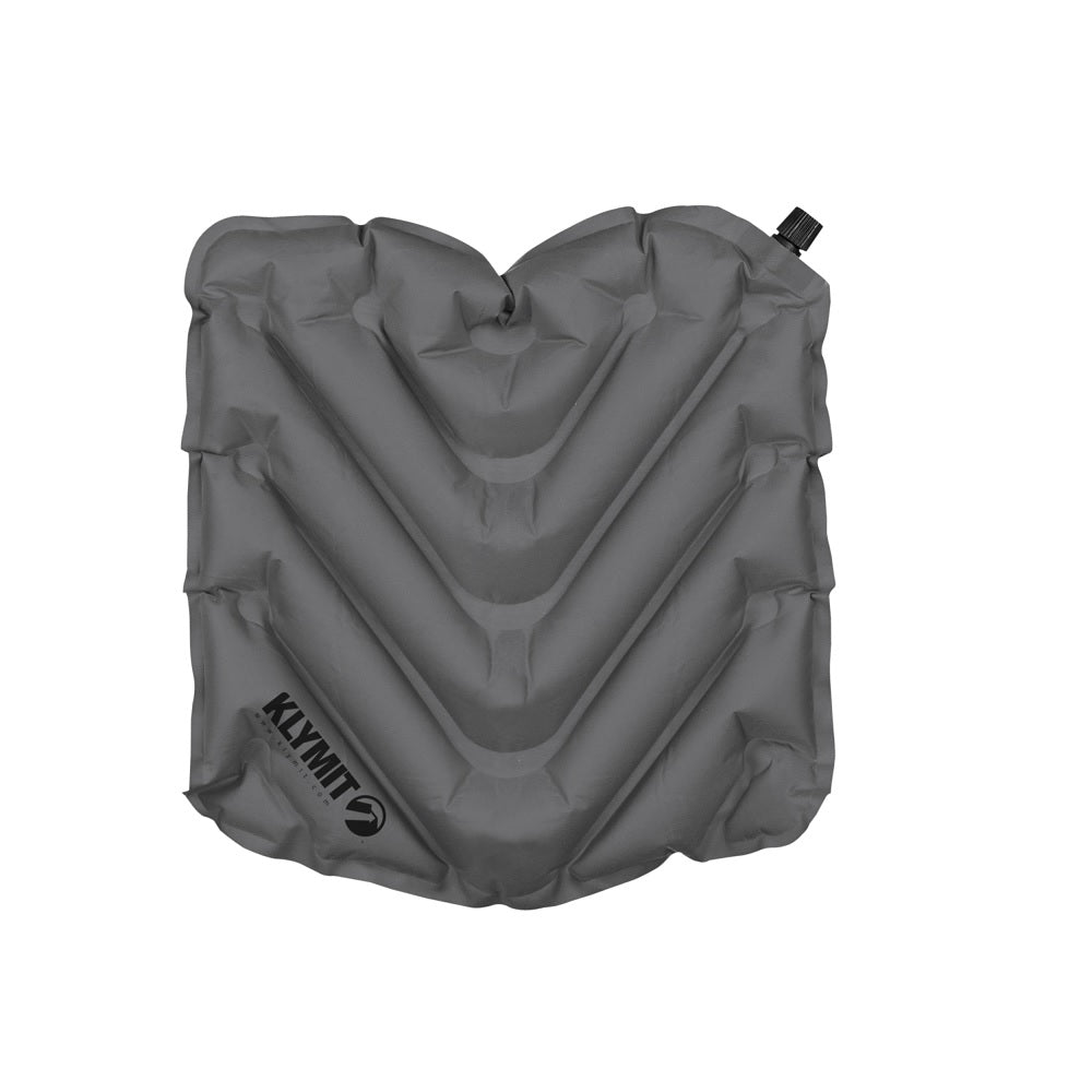 Klymit 12VSGR01B V Seat Cushion, Gray