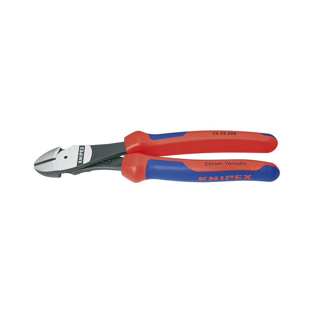 Knipex 74 22 200 SBA Angled Diagonal Wire Cutter, 8 In