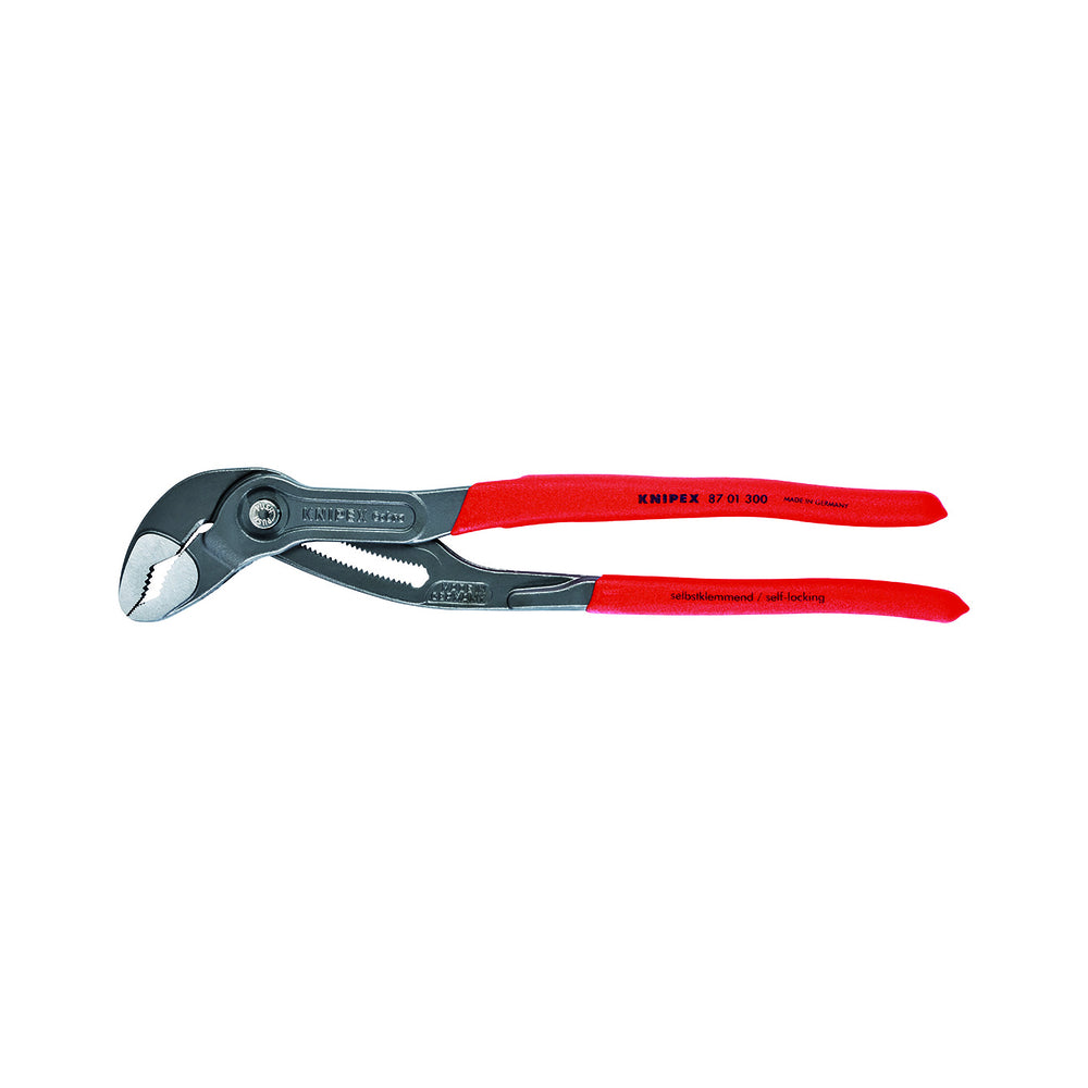 Knipex 87 01 300 SBA Cobra Water Pump Pliers, Red, 12 In