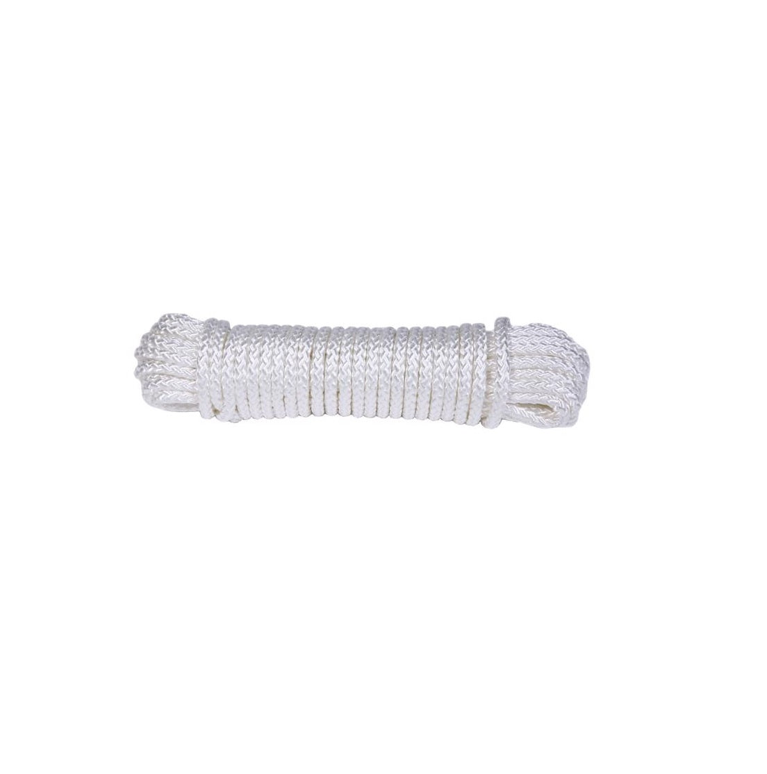 Koch 5230823 Diamond Braided Rope, Nylon, White