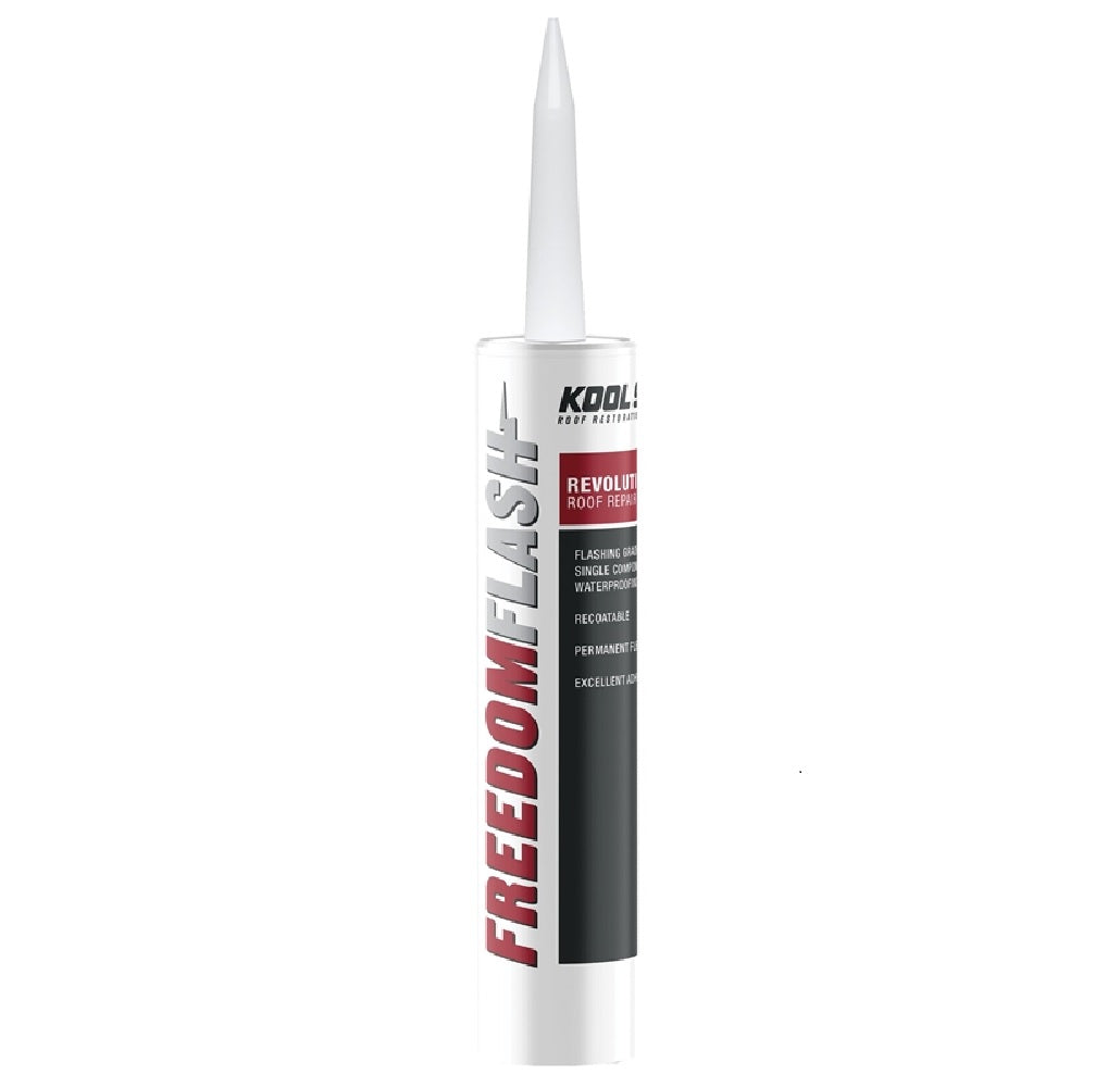 Kool Seal KS0066920-01 Freedom Flash Roof Repair Sealant, Grey, 10.5 Oz