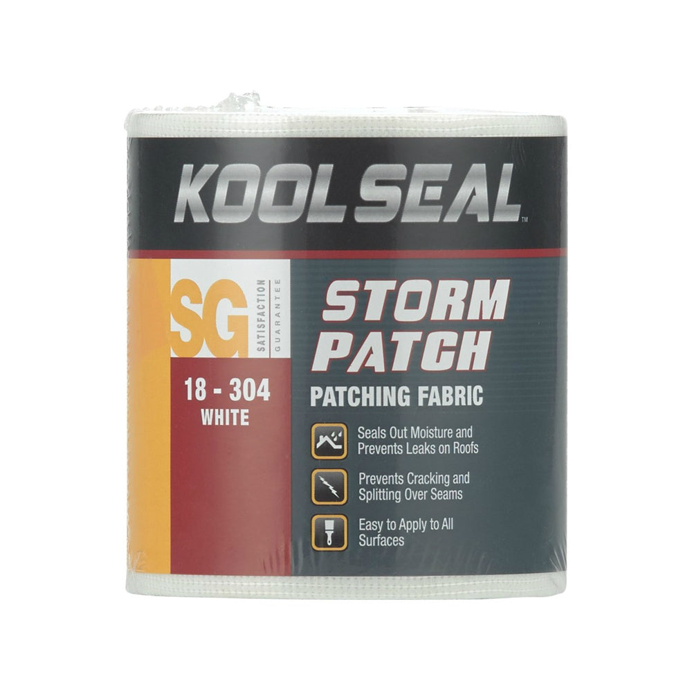 Kool Seal KS0018304-99 Storm Patching Fabric, 4" X 50'