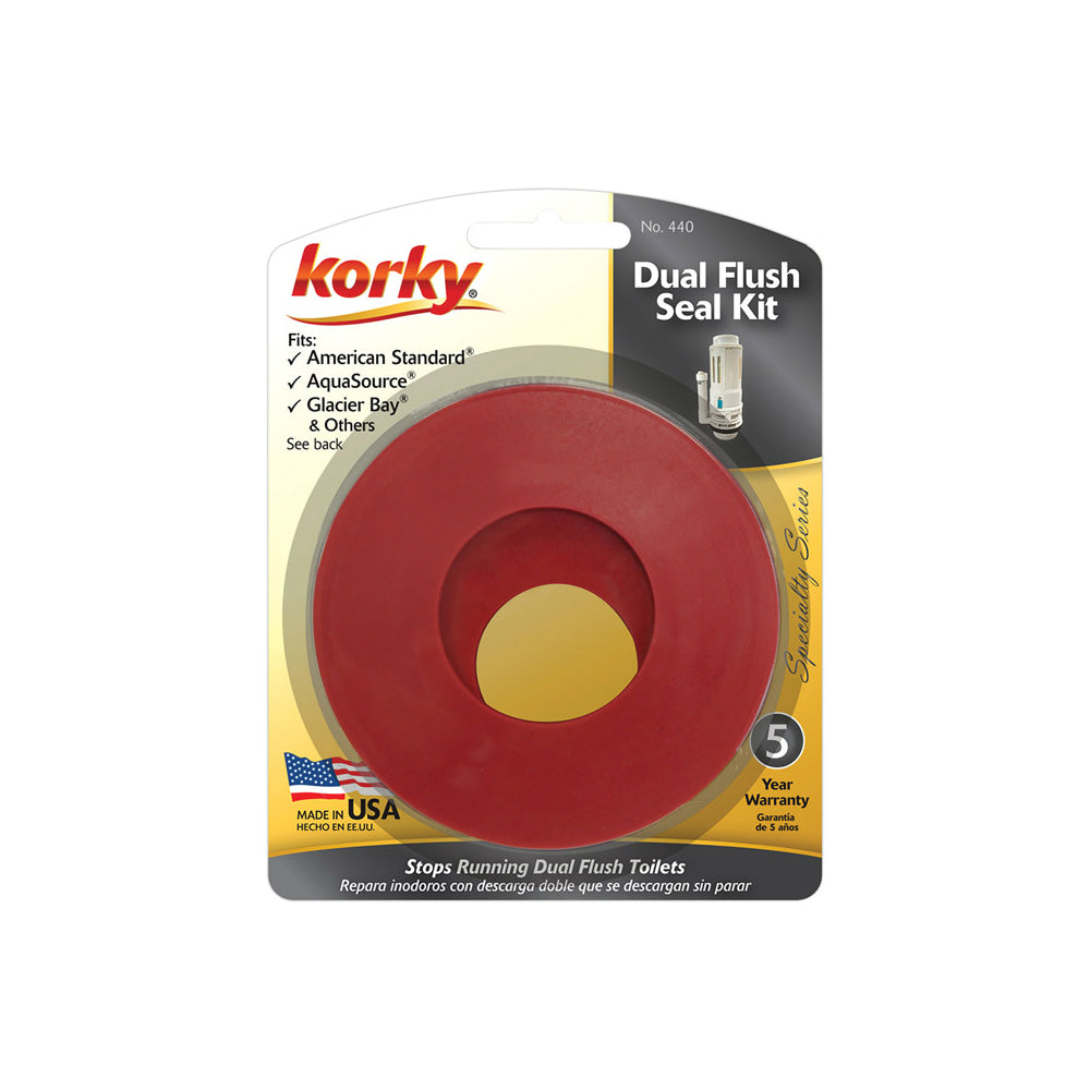 Korky 440BP Dual Flush Seal Kit, Red