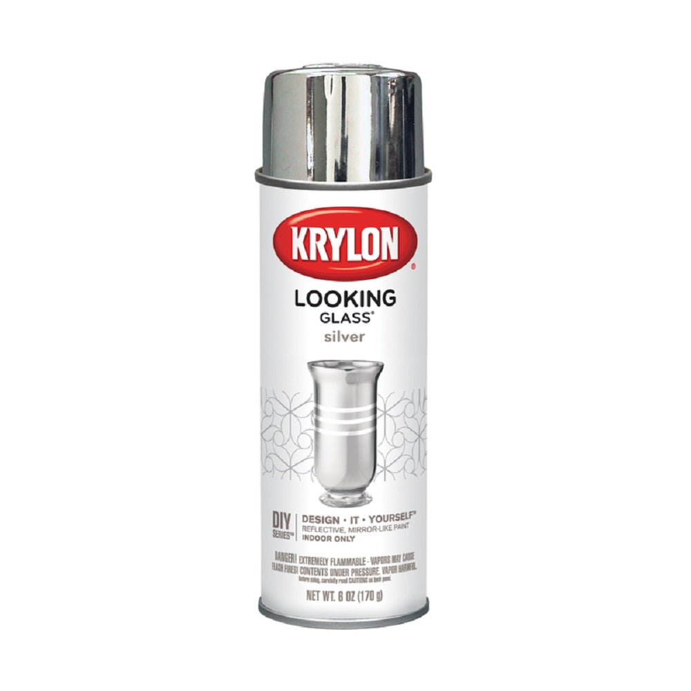 Krylon K09033000 Looking Glass Mirror Spray Paint, 6 Oz