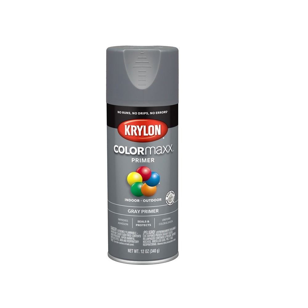 Krylon K05582007 COLORmaxx Paint + Primer Spray Paint, 12 Oz