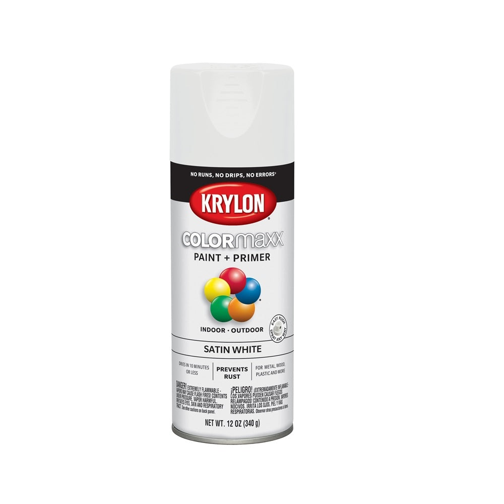 Krylon K05577007 COLORmaxx Spray Paint, 12 Oz