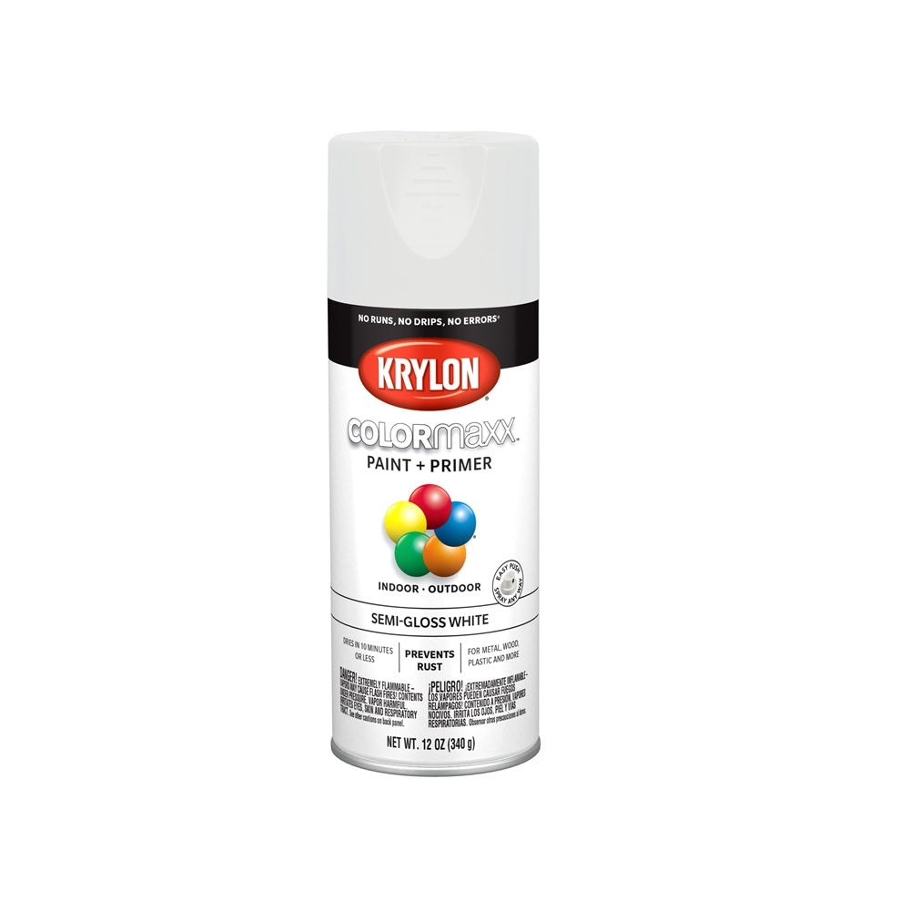 Krylon K05580007 COLORmaxx Spray Paint, 12 Oz