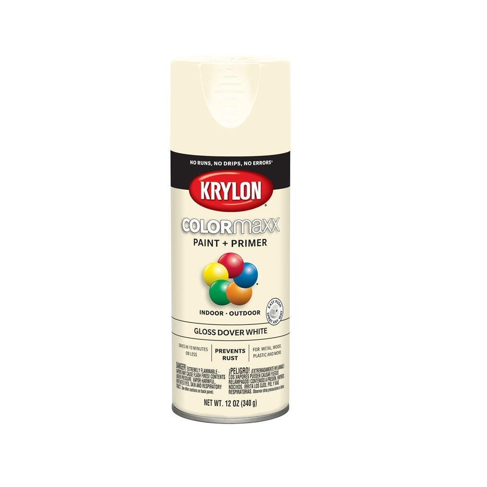 Krylon K05516007 COLORmaxx Spray Paint, 12 Oz