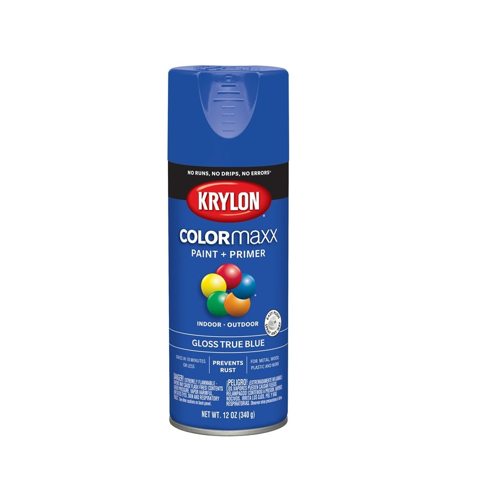 Krylon K05543007 COLORmaxx Spray Paint, 12 Oz