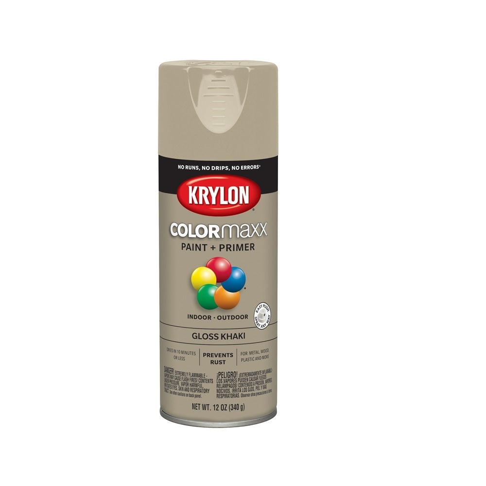 Krylon K05526007 COLORmaxx Spray Paint, 12 Oz