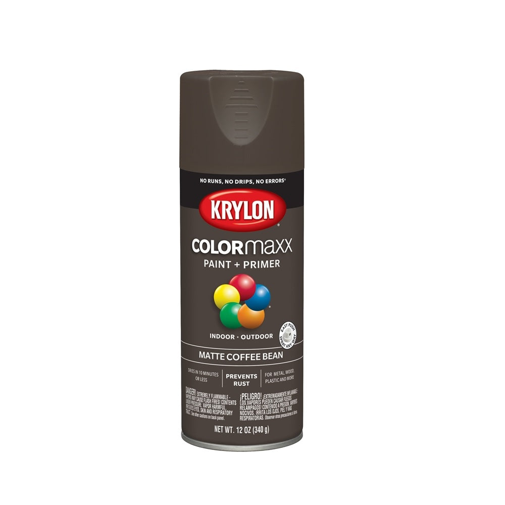 Krylon K05596007 COLORmaxx Spray Paint, 12 Oz