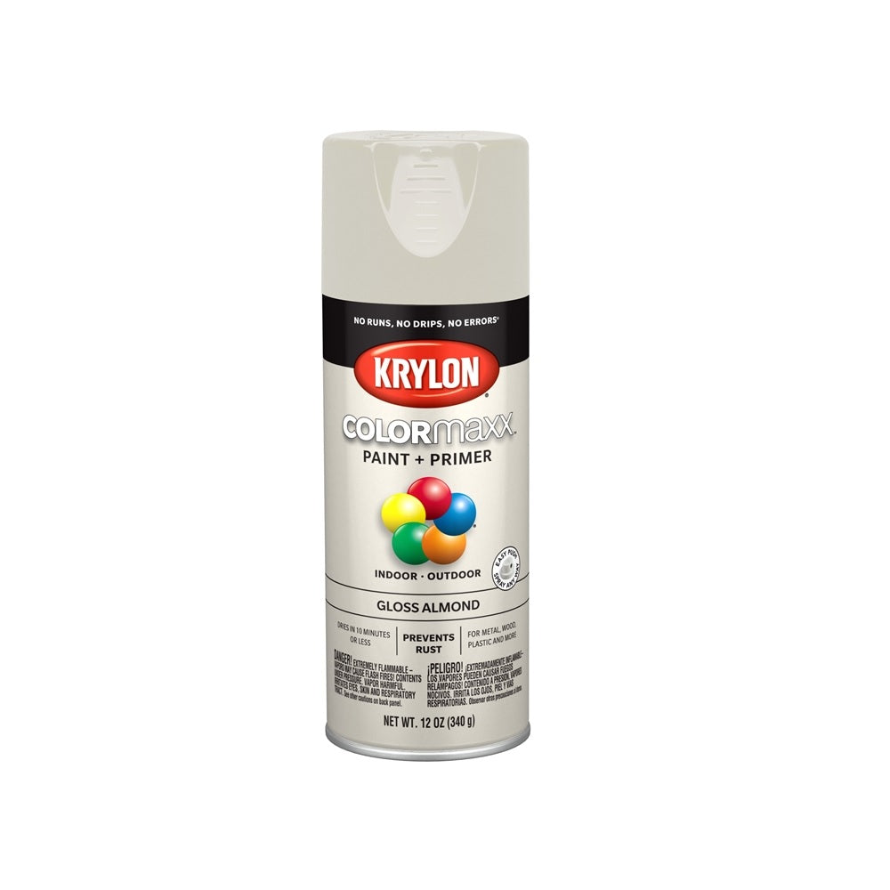 Krylon K05500007 COLORmaxx Spray Paint, 12 Oz