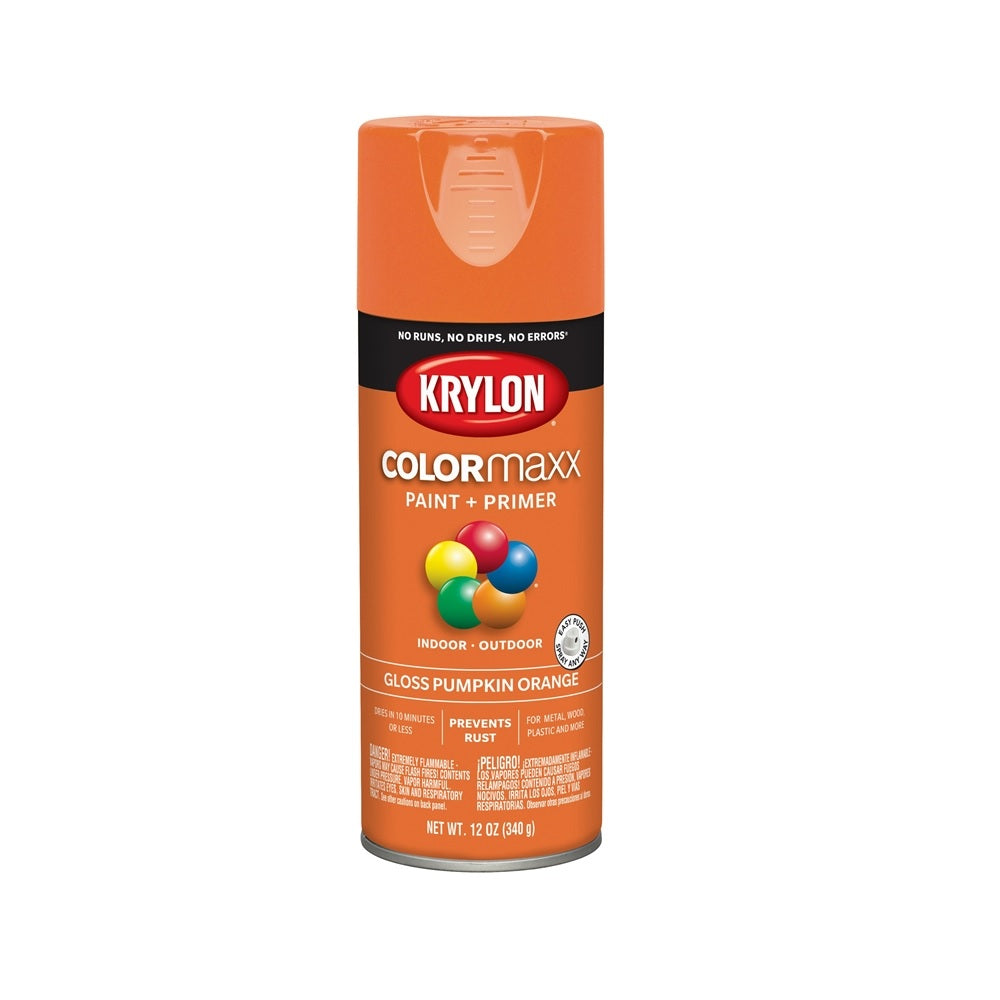 Krylon K05532007 COLORmaxx Spray Paint, 12 Oz