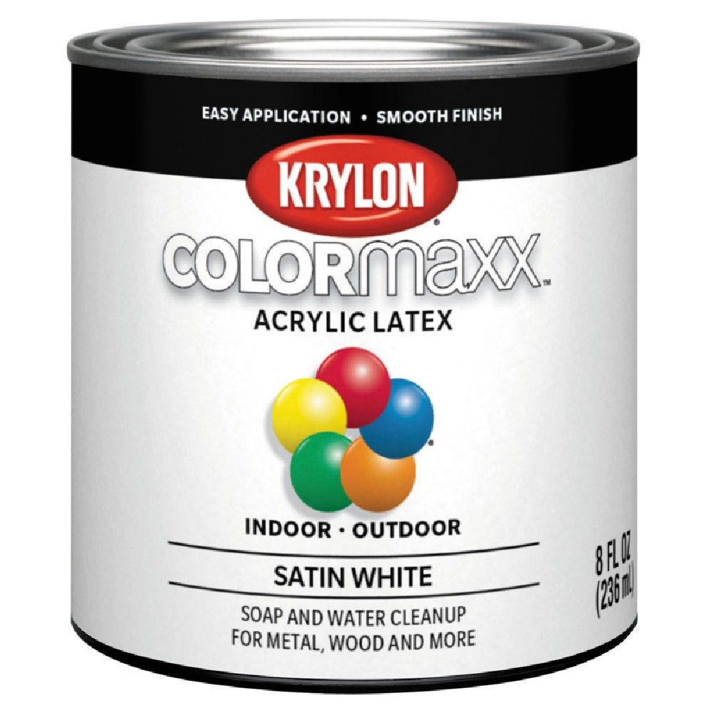 Krylon K05615007 COLORmaxx Exterior Paint, 8 Oz