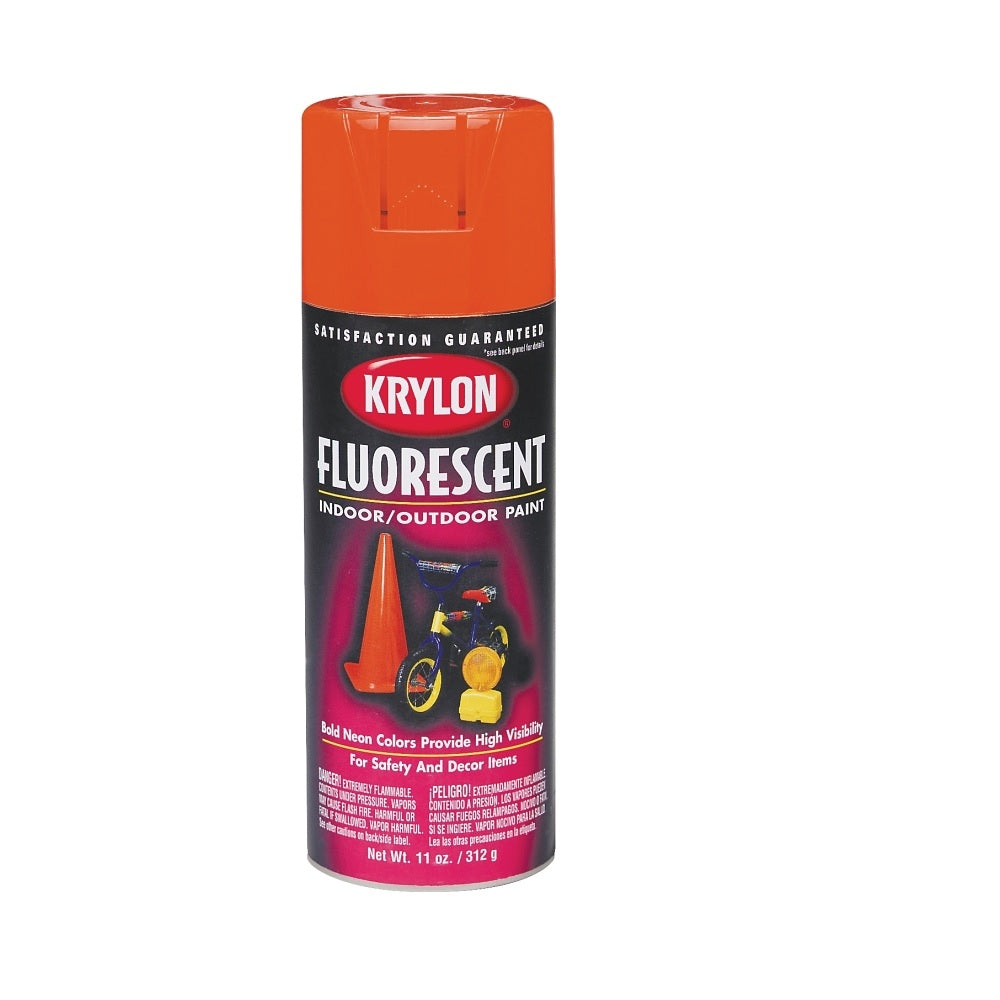 Krylon K03105007 Fluorescent Spray Paint, 11 Ounce
