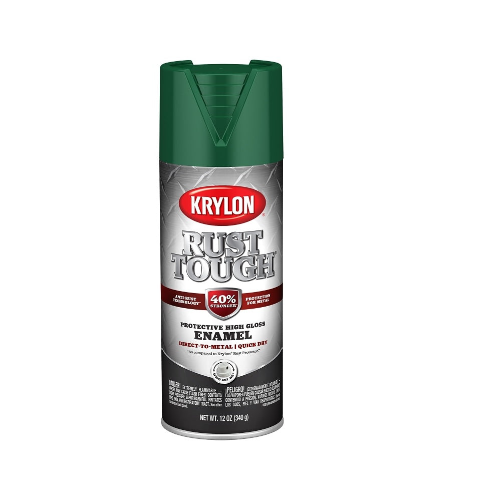 Krylon K09215008 Rust Tough Rust Preventative Enamel, 12 Ounce