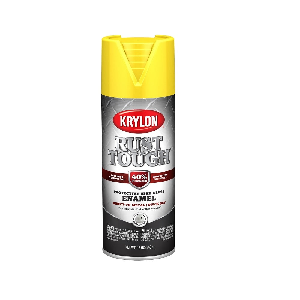 Krylon K09211008 Rust Tough Rust Preventative Enamel, 12 Ounce