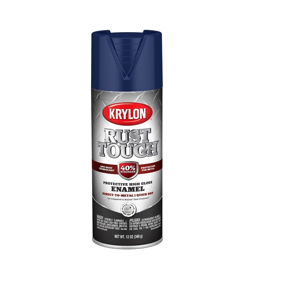 Krylon K09265008 Rust Tough Rust Preventative Enamel, 12 Ounce