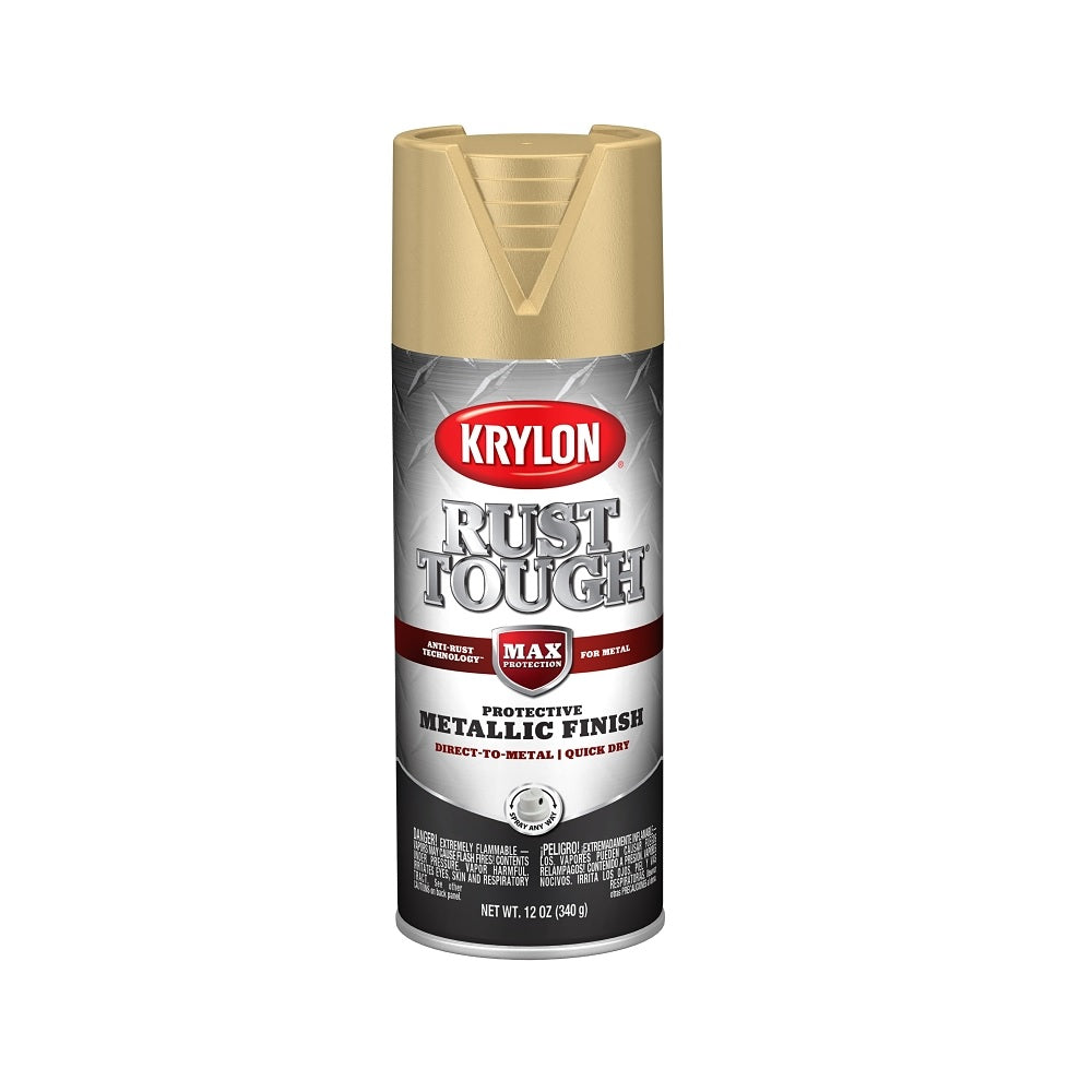 Krylon K09273008 Rust Tough Rust-Preventative Enamel, 12 Ounce