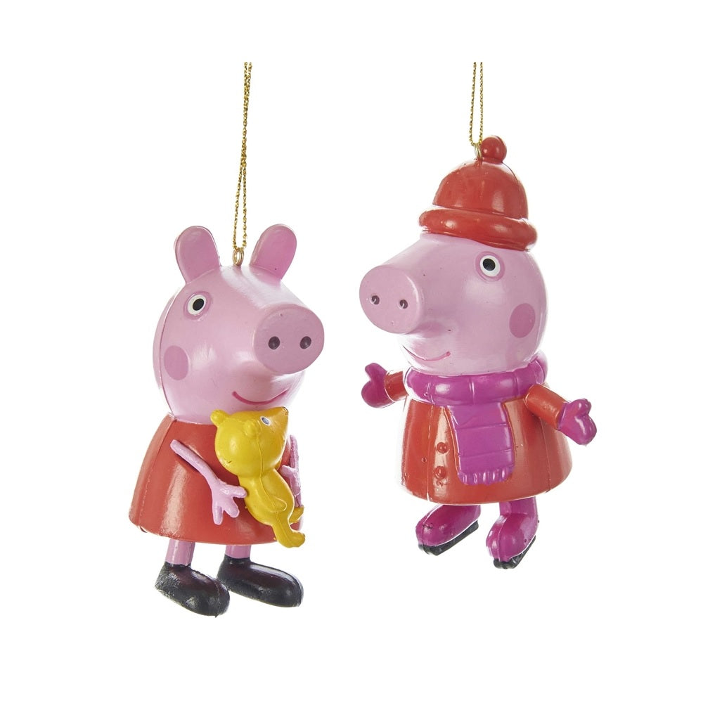 Kurt S Adler PA1161 Peppa Pig Mold Christmas Ornament