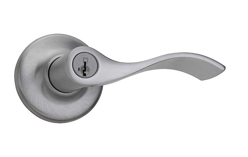 Kwikset 405BL 26D SMT Balboa Keyed Entry Lever, Satin Chrome
