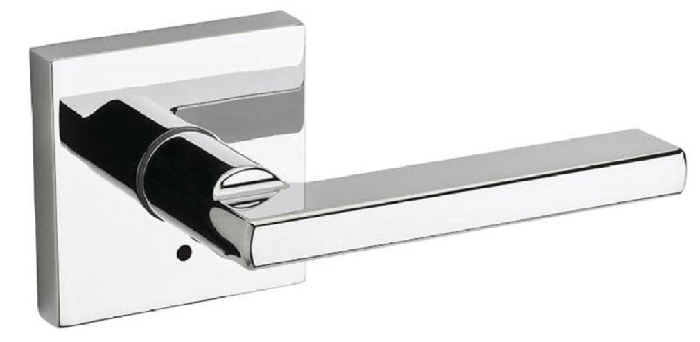 Kwikset 155HFL SQT-26 Privacy Lever, 2 Grade, Polished Chrome