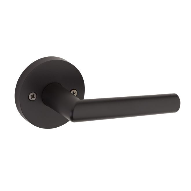 Kwikset 967MILRDT-514S Milan Double Cylinder Interior Leverset, Iron Black