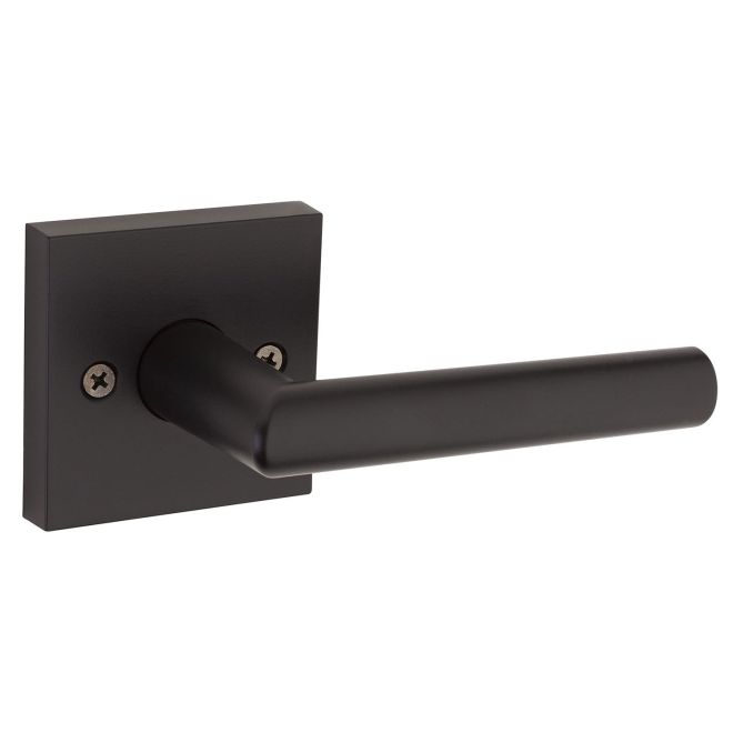 Kwikset 967MILSQT-11PS Milan Double Cylinder Interior Leverset, Venetian Bronze