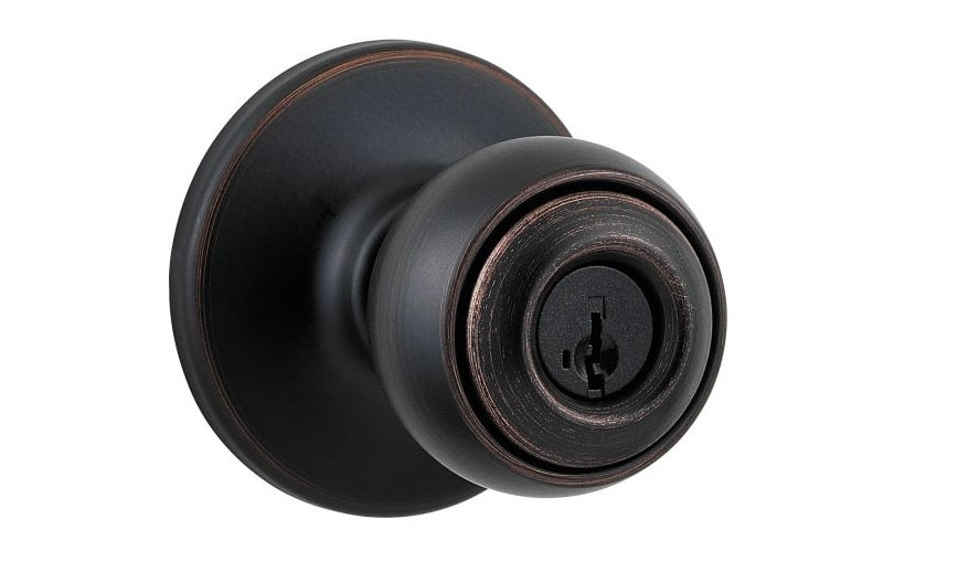 Kwikset 400P-11P15SR Polo Entry Door Lock, Venetian Bronze