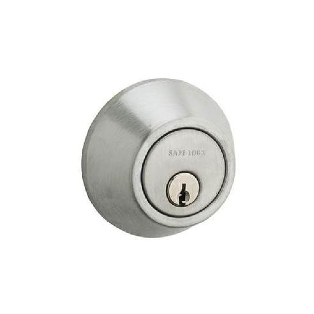 Kwikset Safelock SD9200-26DV1 Double Cylinder Deadbolt, Satin Chrome