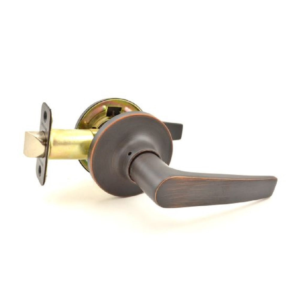 Kwikset Safelock SL1000WI-11PV1 Winston Passage Round Corner Adjustable Latch, Venetian Bronze