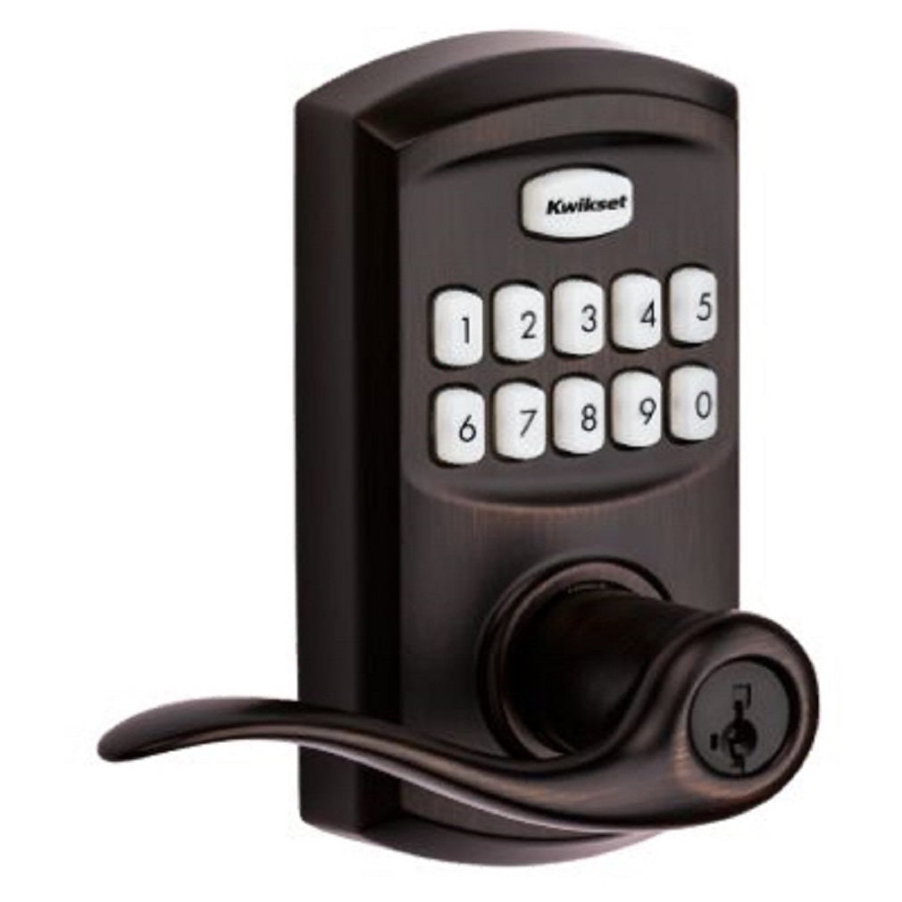 Kwikset 917TNL-11P SMT CP Deadbolt Lever, Venetian Bronze