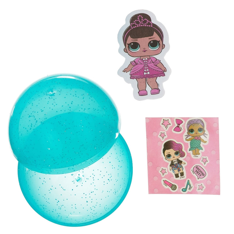 L.O.L. Surprise LOL2054 Birthday Party Mini Surprise Balls, Plastic, Pack of 4