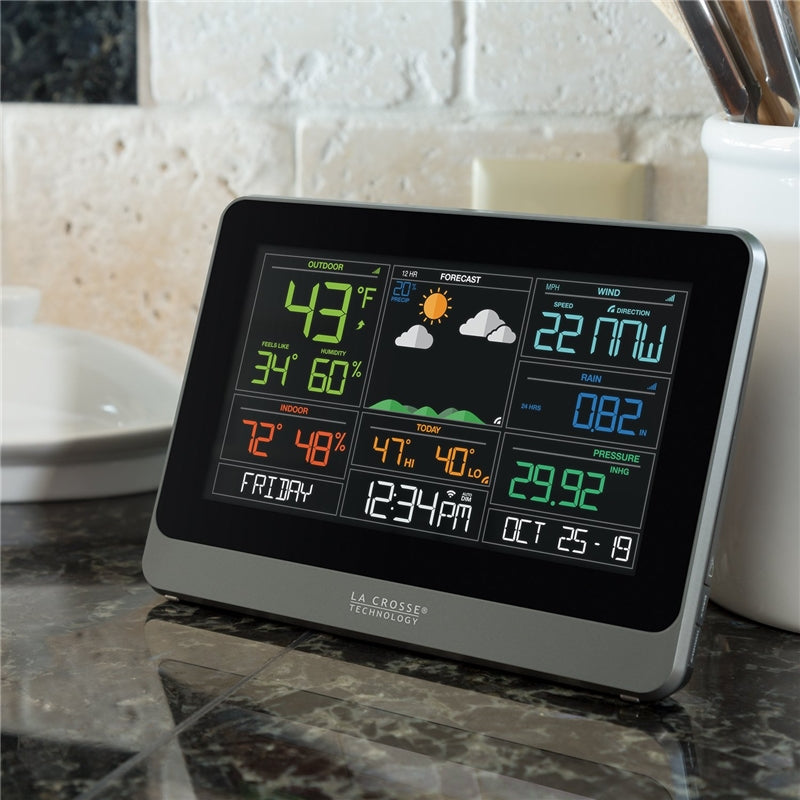La Crosse Technology C83100 Complete Personal Wi-Fi Weather Station with AccuWeather