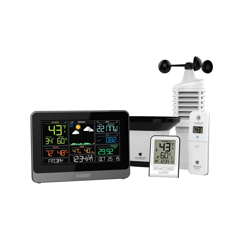 La Crosse Technology C83100 Complete Personal Wi-Fi Weather Station with AccuWeather