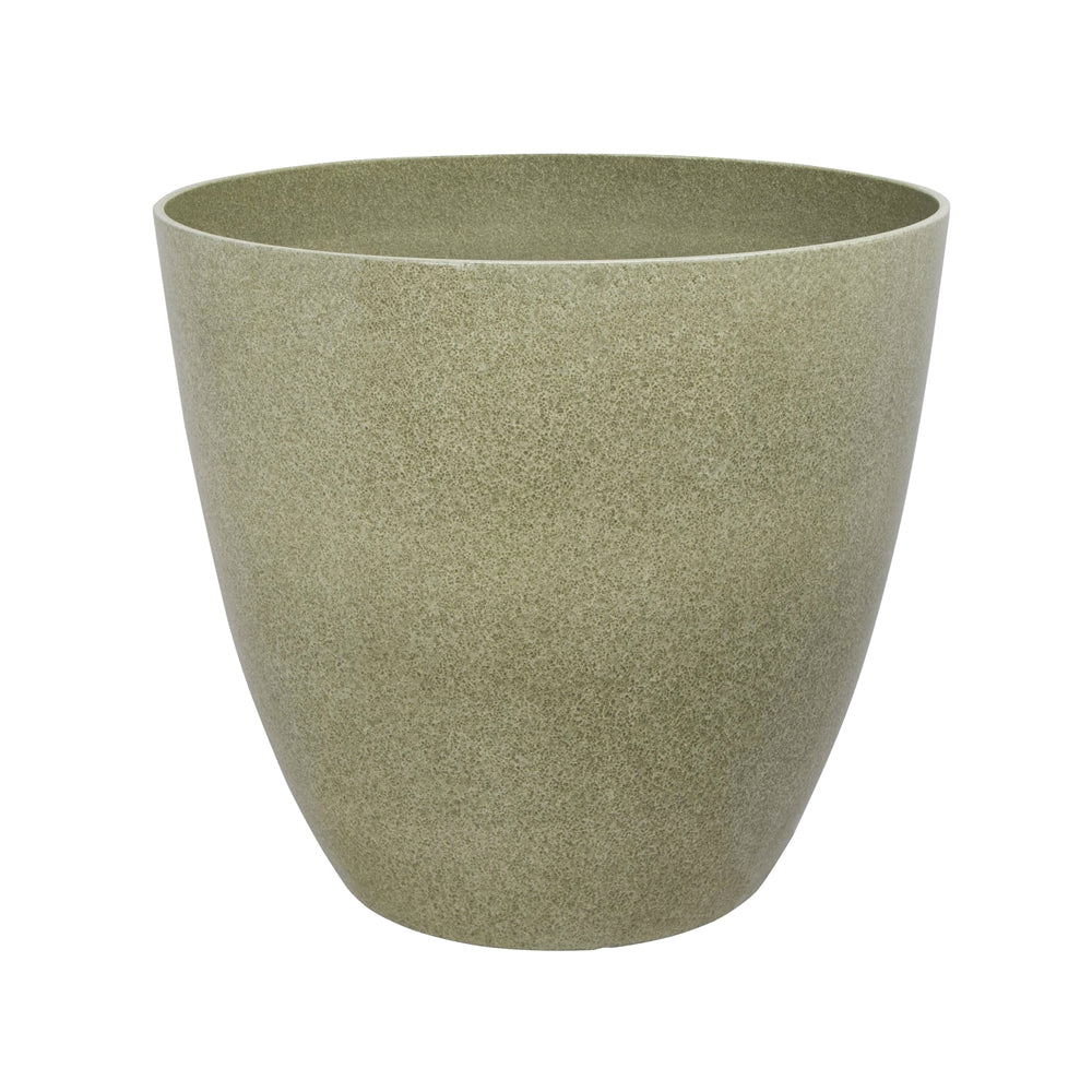 Landscapers Select PT-S024 Resin Planter Stone finish, 18"