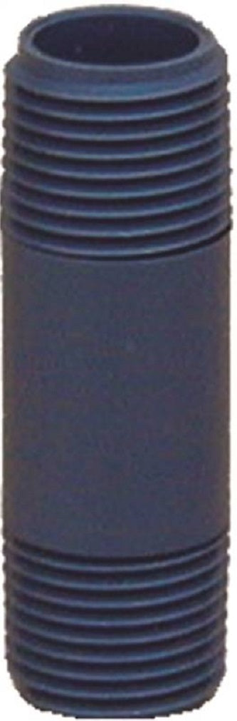 Lasco 207025BC Pipe Nipple, 2-1/2 Inch, Gray