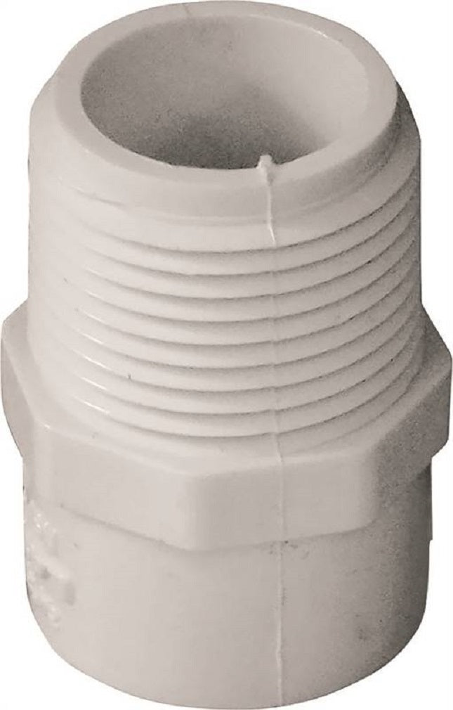 Lasco 436101BC Reducing Adapter, 1/2 X 3/4 Inch, White