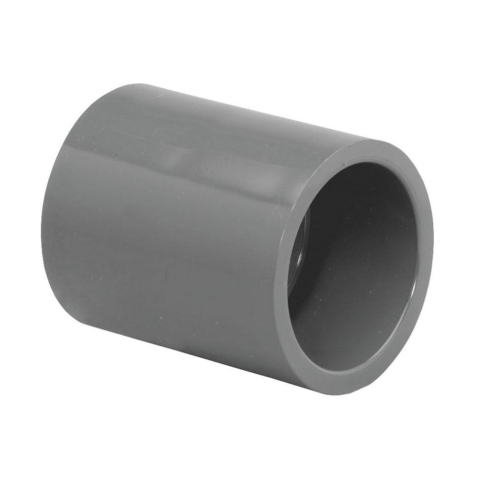 Lasco 36094 Pipe Coupling, 1-1/2 Inch, PVC