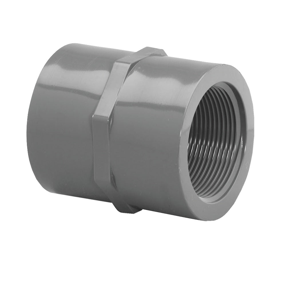 Lasco 36108 Pipe Coupling, 1 Inch, PVC