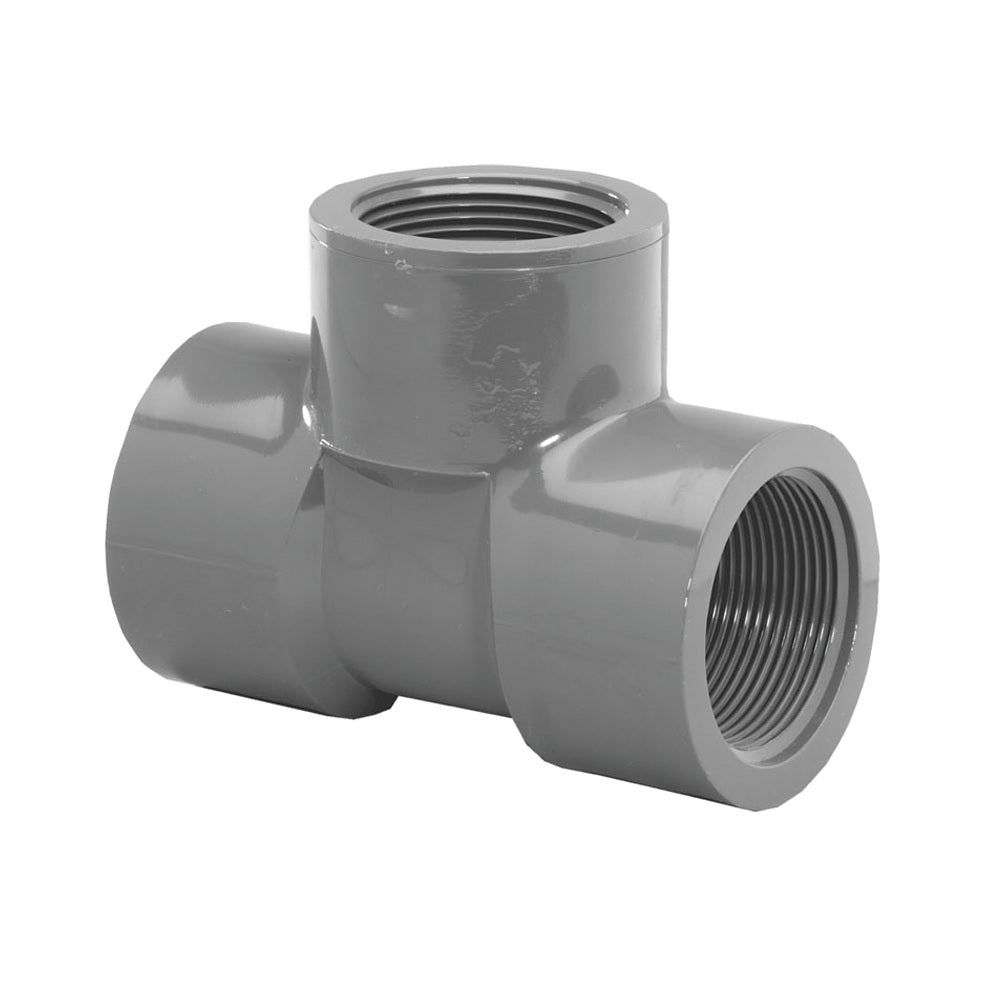 Lasco 036820 Pipe Tee, 3/4 Inch, PVC