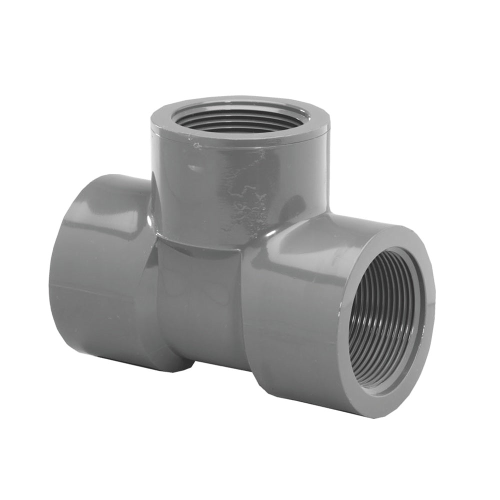 Lasco 036819 Pipe Tee, 1/2 Inch, PVC