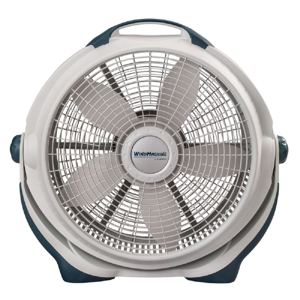 Lasko 3300 Wind Machine Floor Fan, 20 inch, 3 Speed, Gray