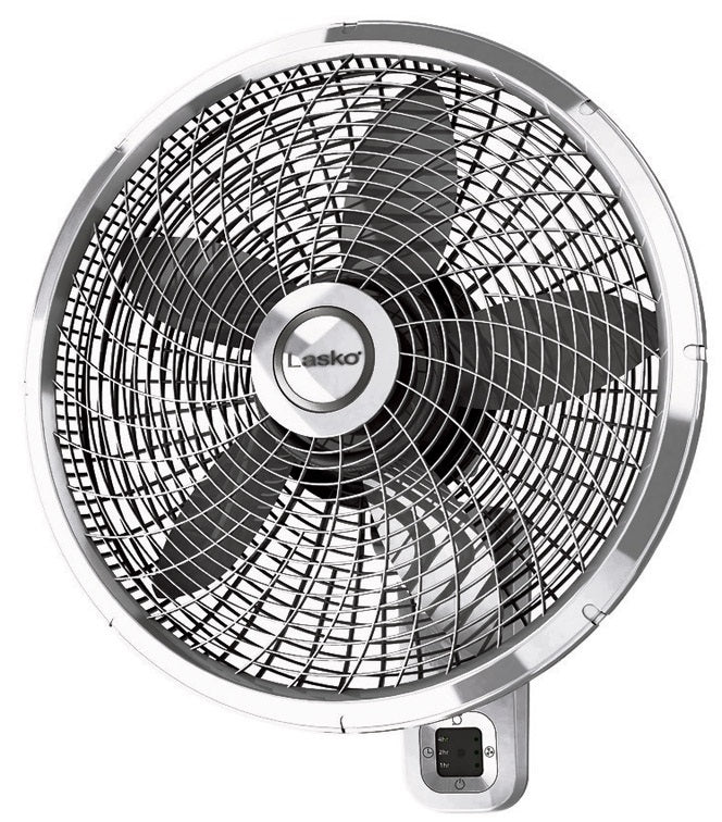 Lasko M18950 Oscillating Wall Mount Fan, 3 Speed