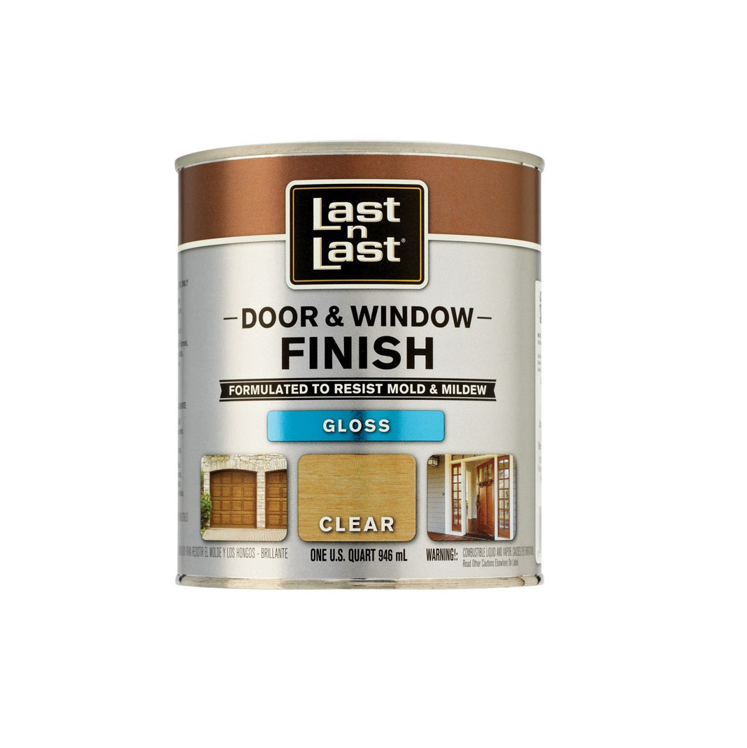 Last N Last 53704 Door & Window Finish, 1 Quart