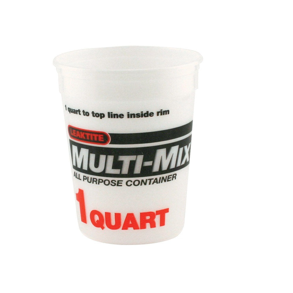 Leaktite 001Q02MM050 Multi-Mix Container, 1 Quart